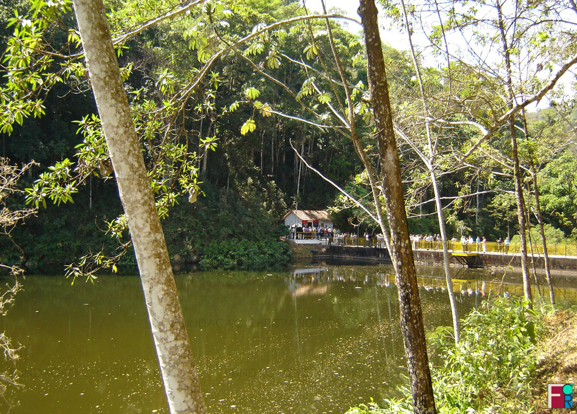 Represa Marechal Argolo em 15/0/2006, quando se comemoravam os 100 anos de sua inauguração.