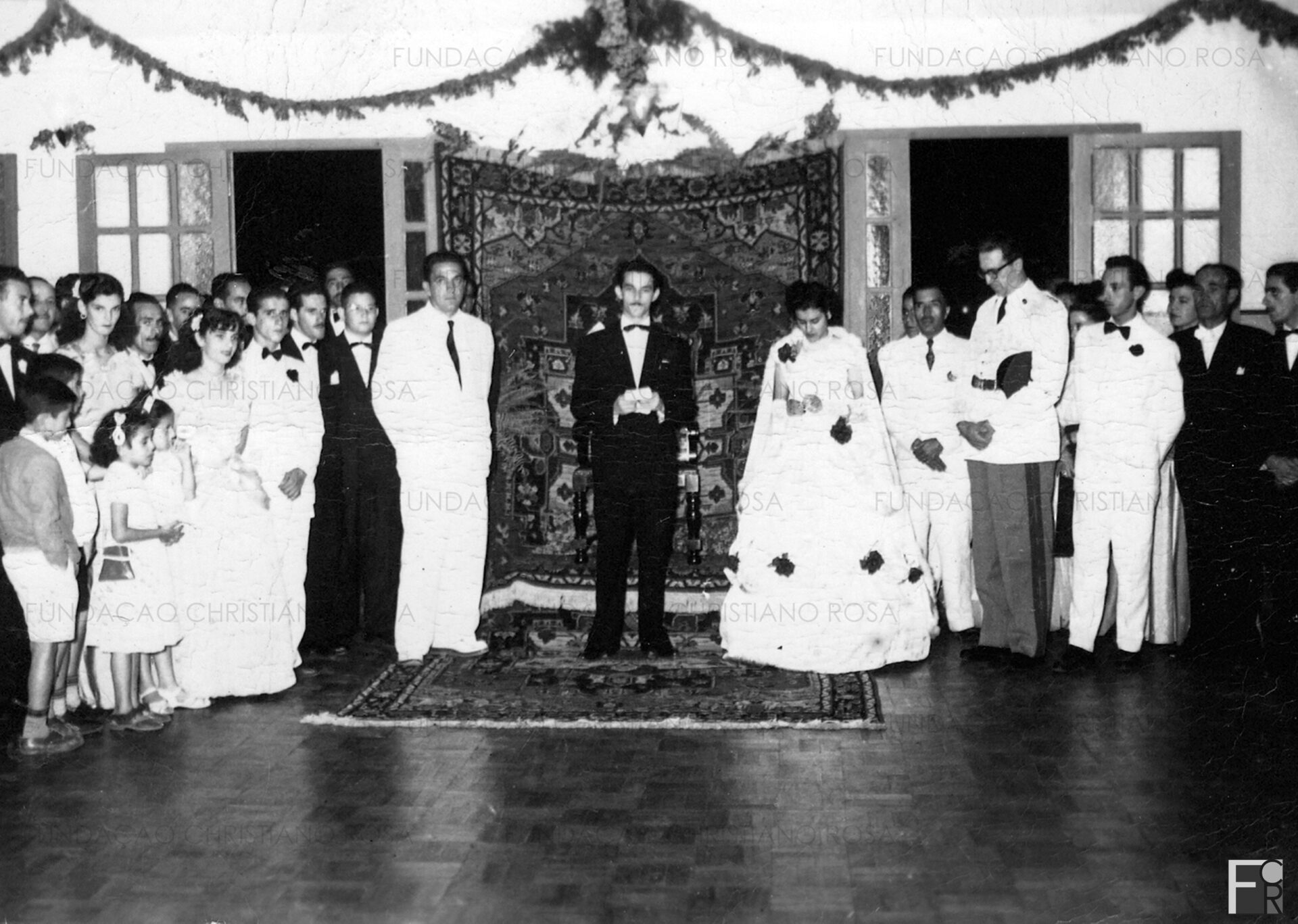 Baile de Eleição da “A Mais bela Piquetense”, em 28/12/1948, no Clube Comercial.