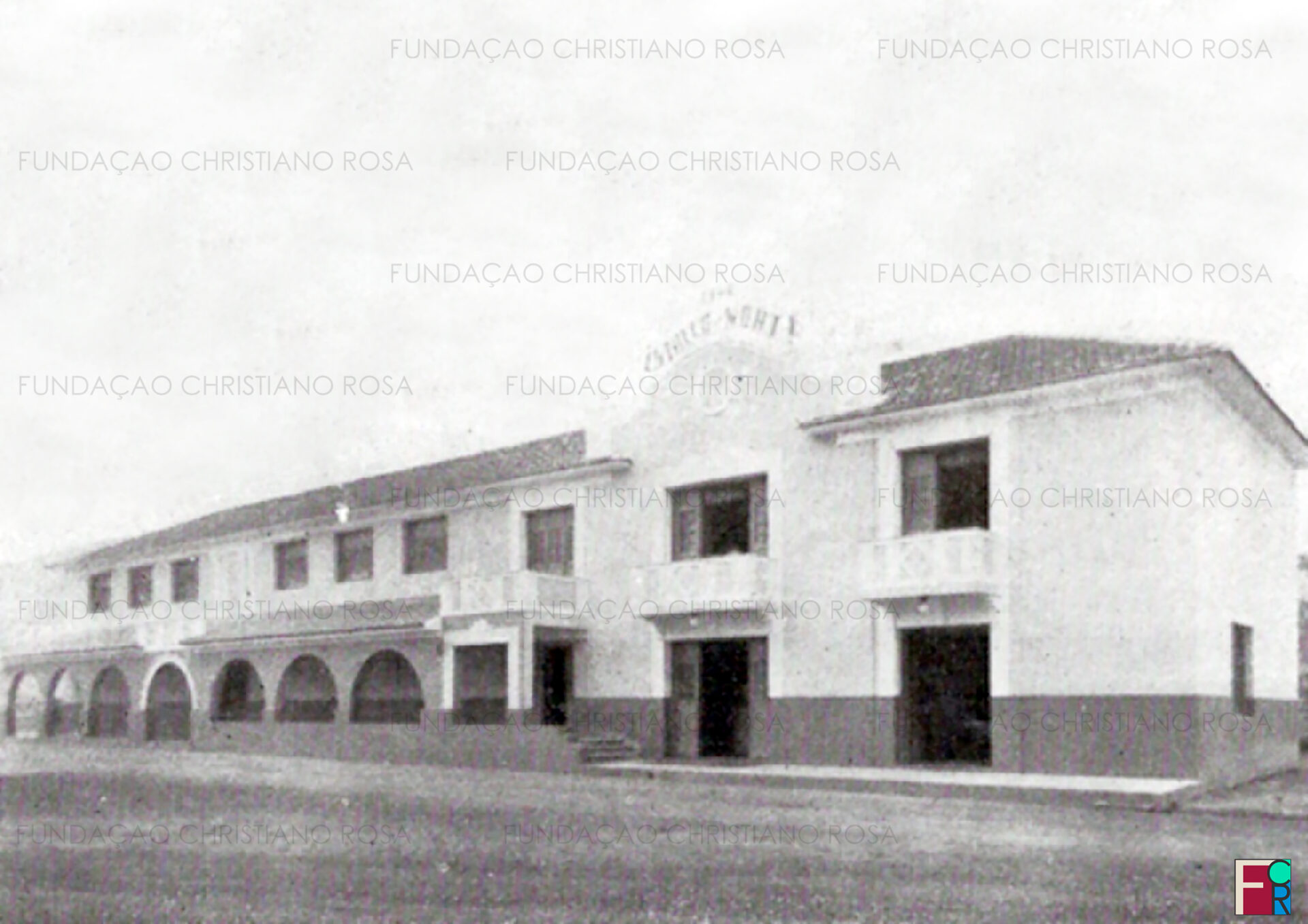 O Cine Estrela do Norte à época de sua inauguração, em 1944.