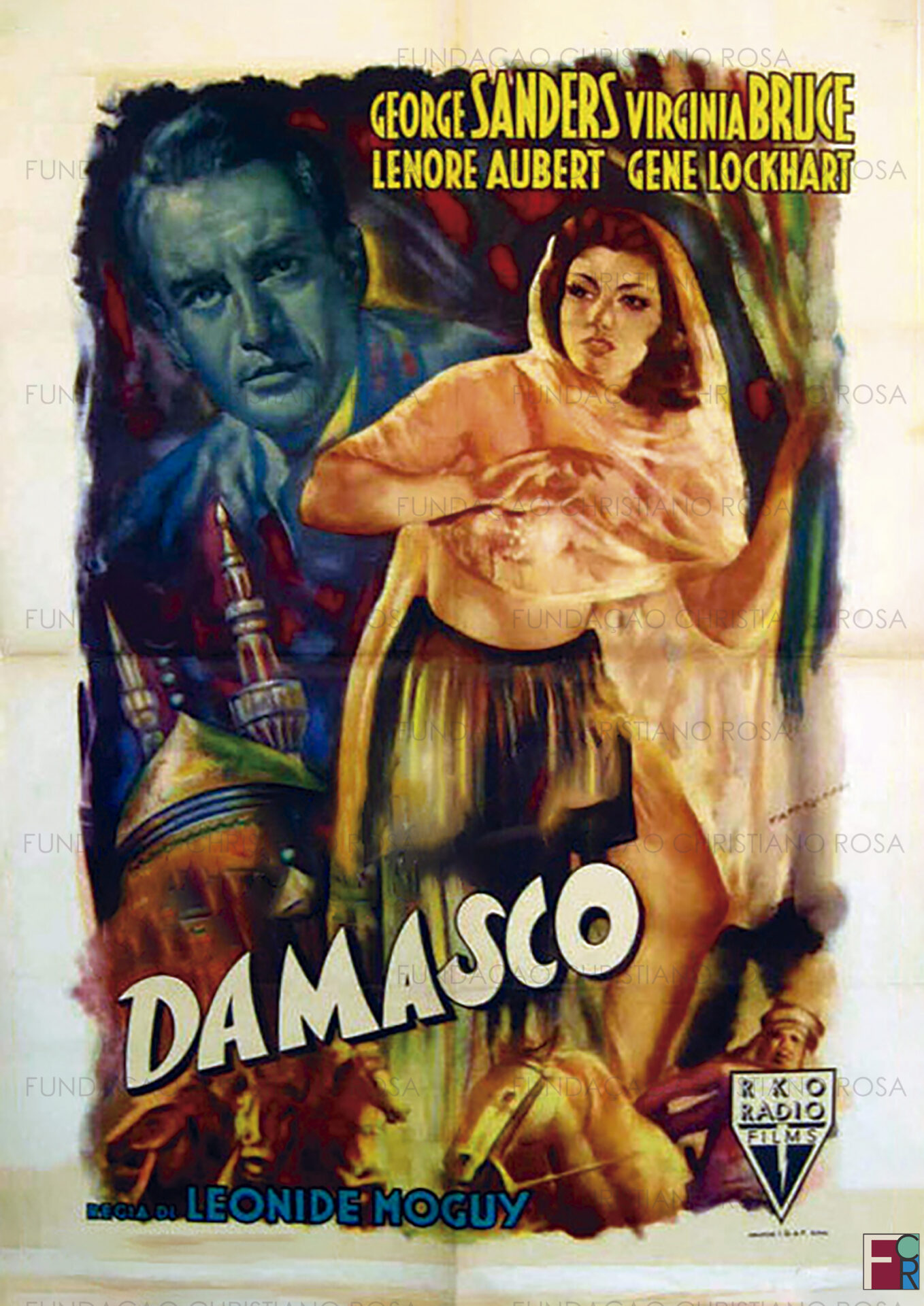 Um dos cartazes que apresentavam o filme que marcou a inauguração do Cine Estrela do Norte há 80 anos, em 7 de setembro de 1944.