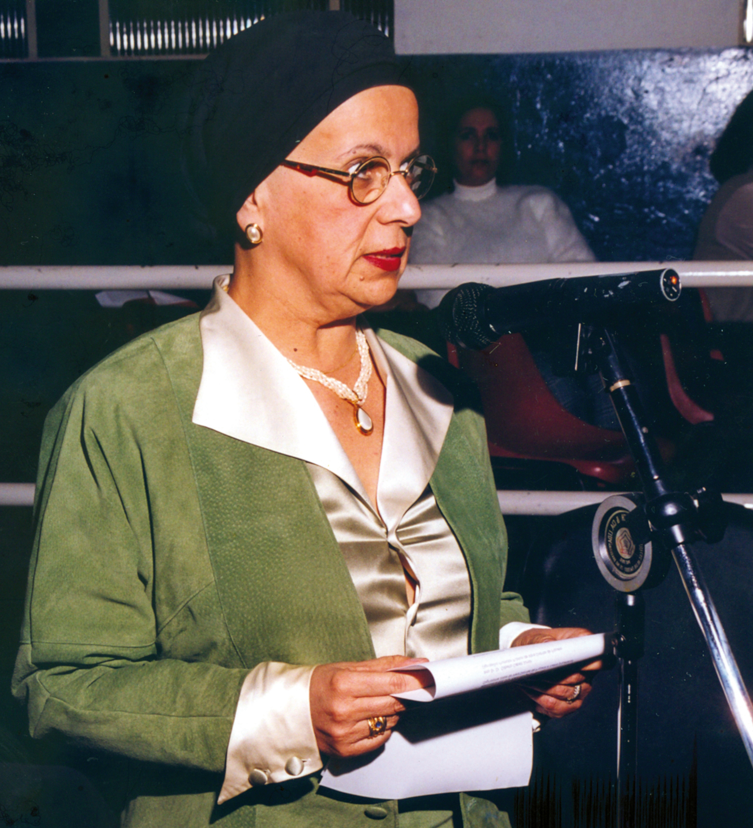 Célia Ap. Rosa, instituidora da Fundação Christiano Rosa.