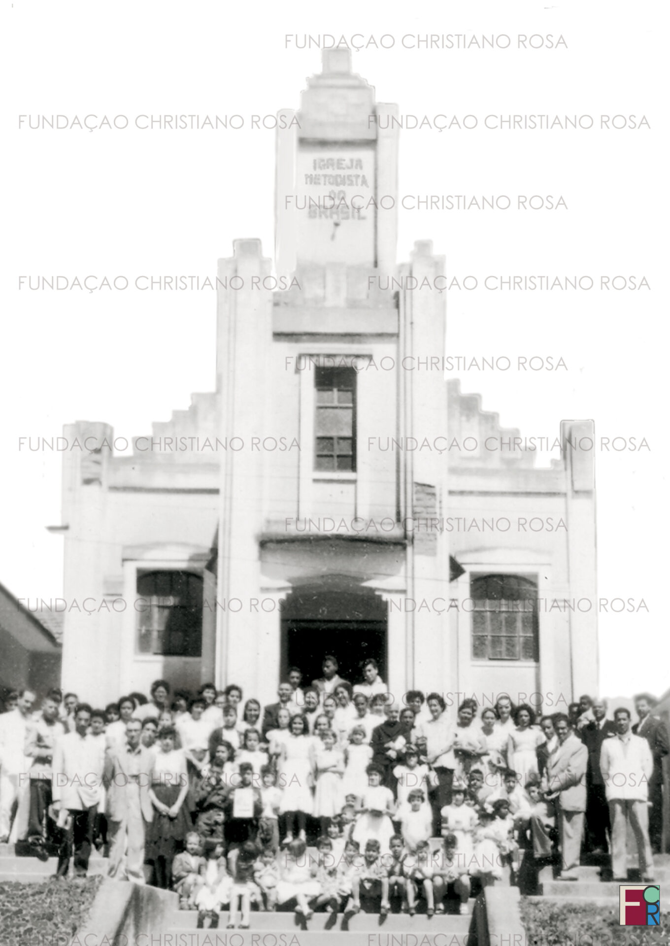 Igreja Metodista, inaugurada em 25 de agosto de 1940.