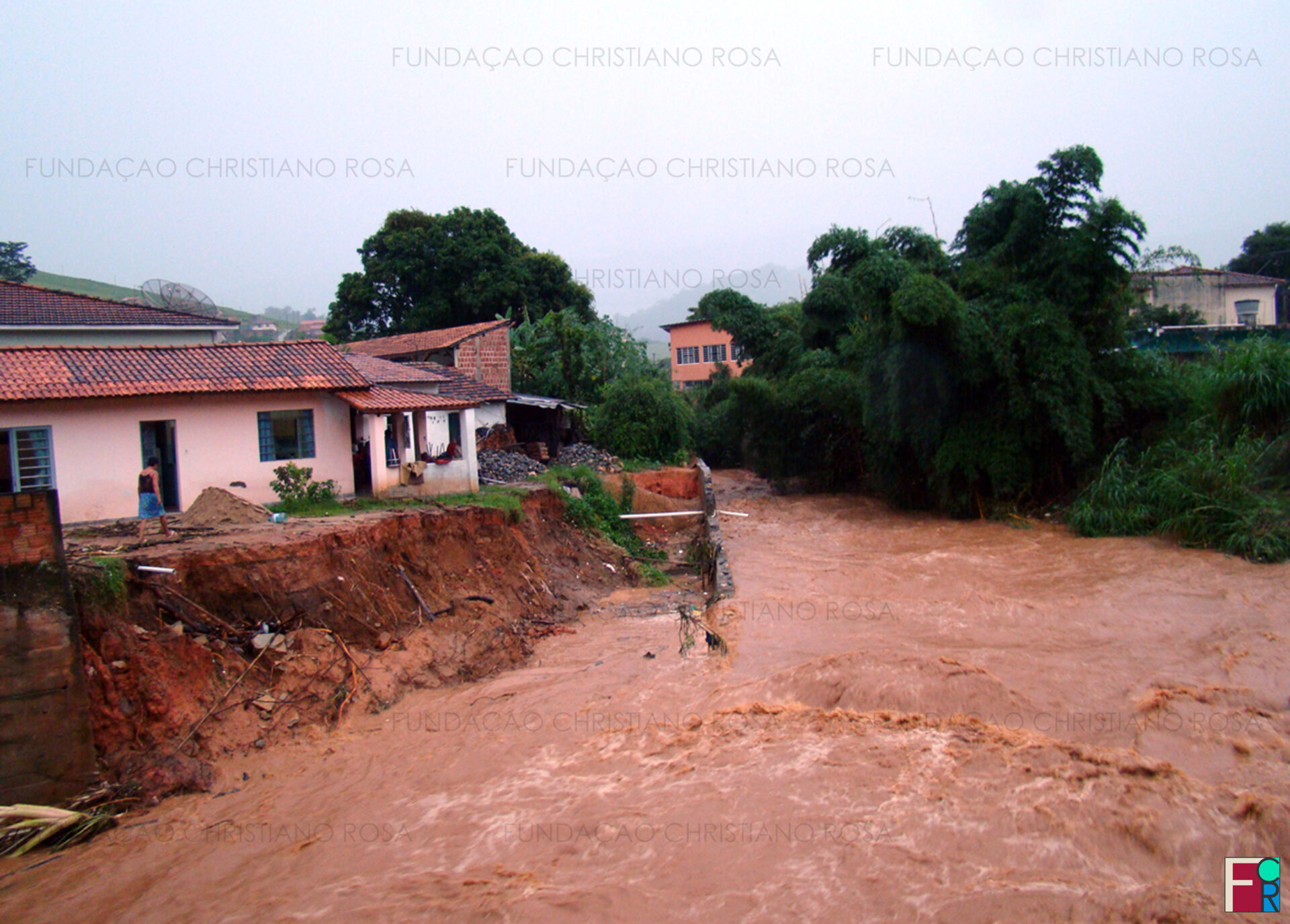 Enchente em Piquete.