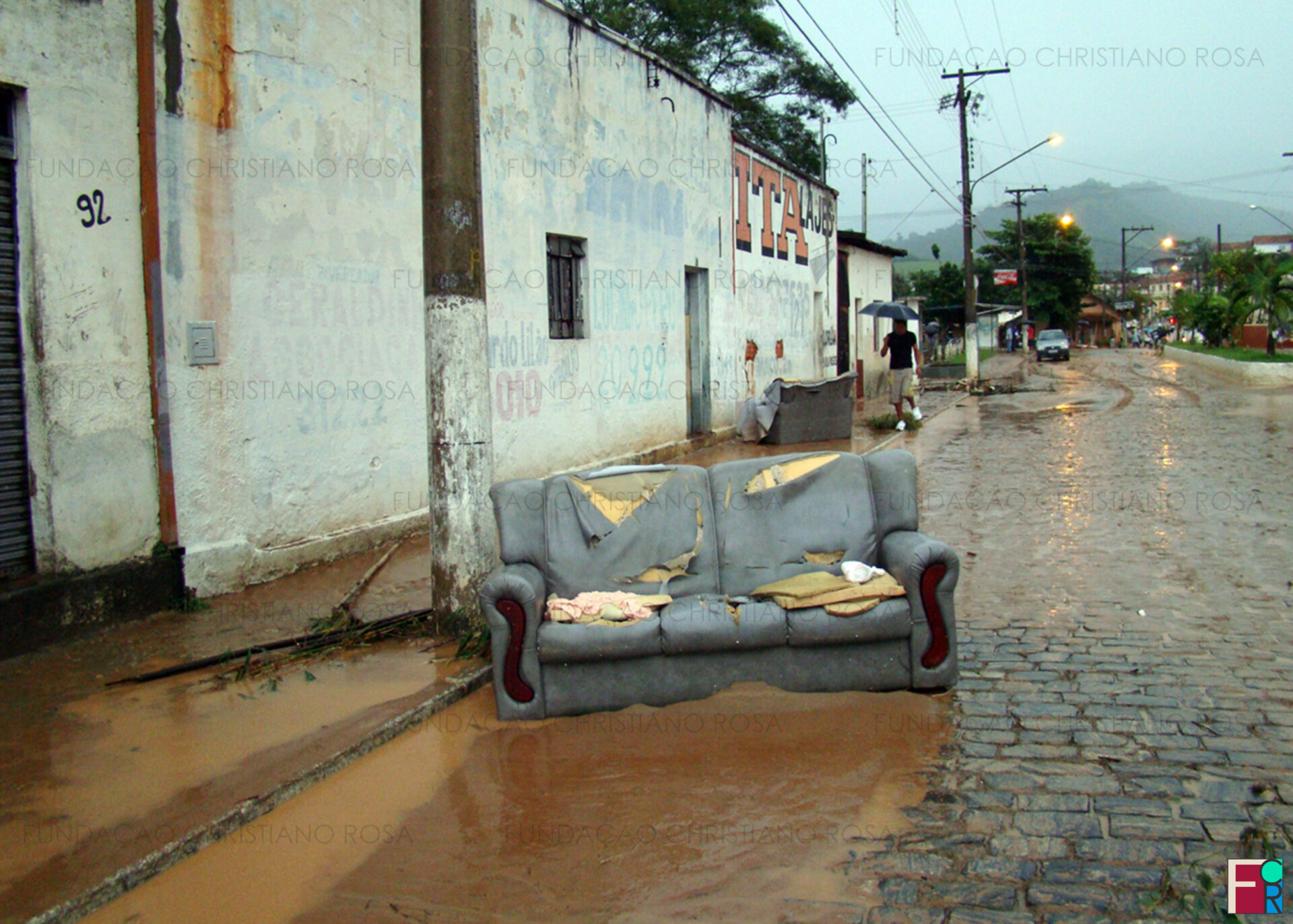 Enchente em Piquete.