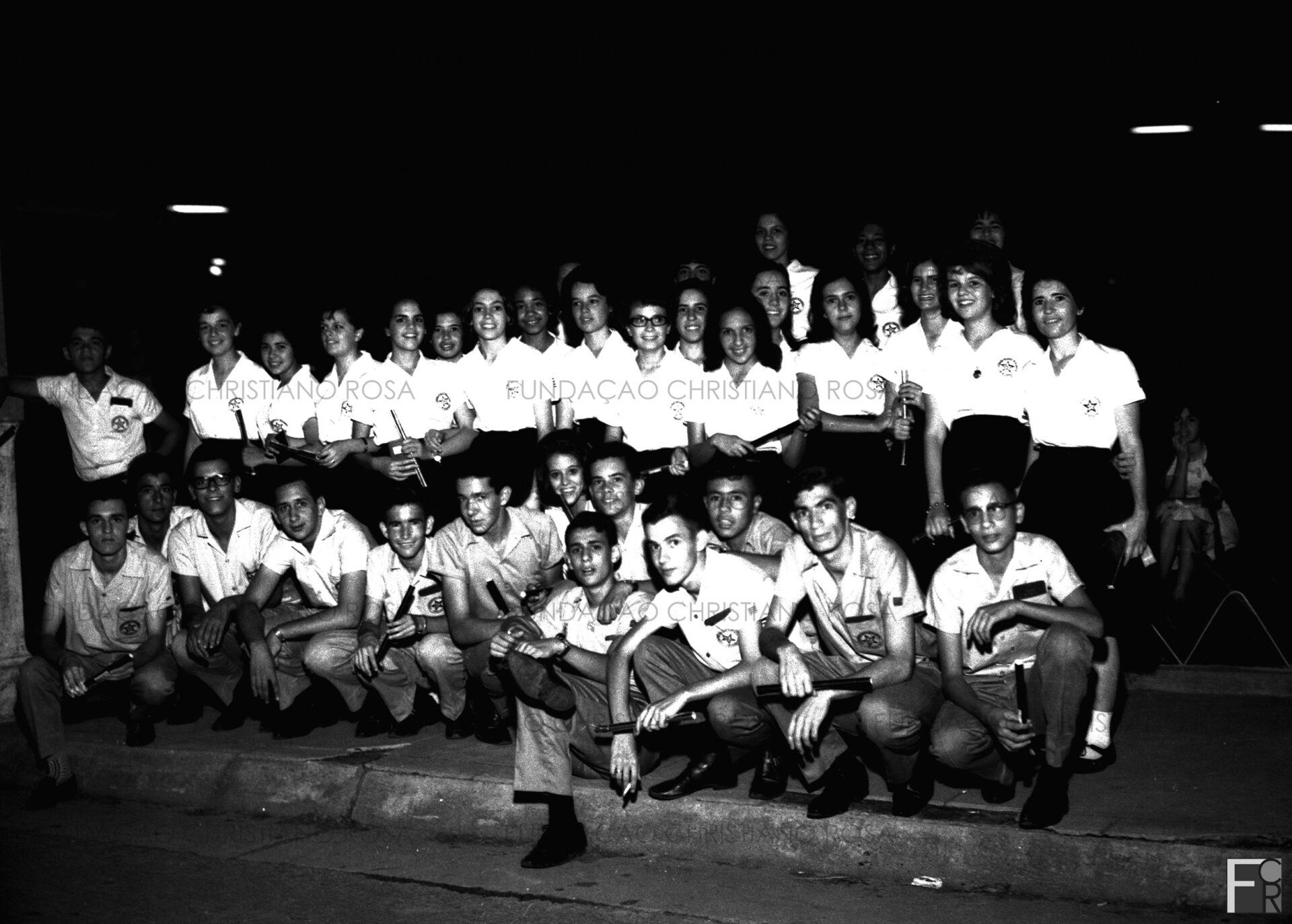 Grupo de formandos do Departamento Educacional da FPV.