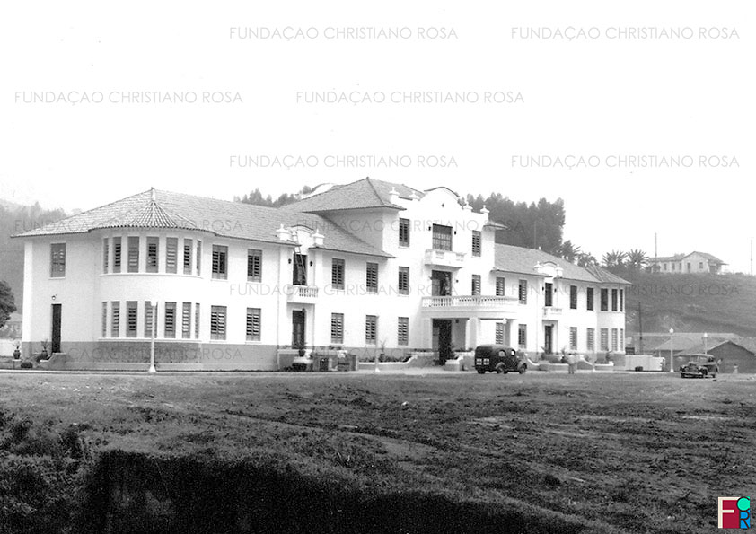 O Hospital da FPV, quando de sua inauguração, em 28/08/1948.