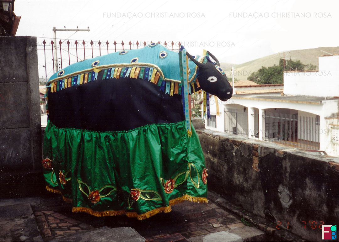 Boi de Carnaval em Piquete, SP.