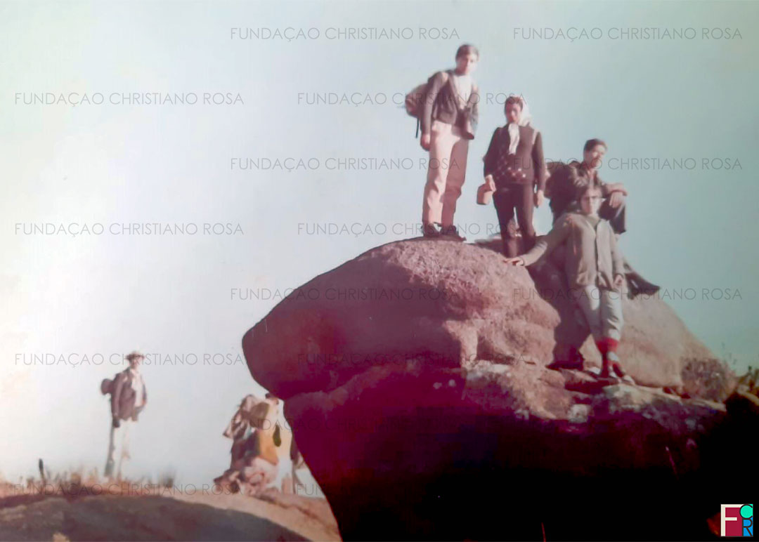 Luiz Carlos Oliveira (à esquerda), Maria Auxiliadora Gonçalves, Guaraci Pereira, Clélia Marisa Giffoni.