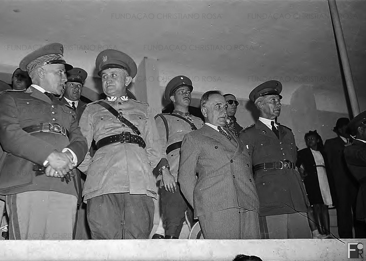 Getúlio Vargas, então Presidente da República, em visita a Piquete em 1939