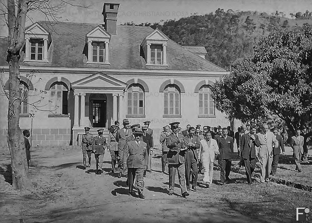 Getúlio Vargas, então Presidente da República, em visita a Piquete em 1939