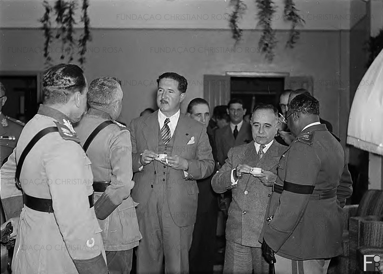Getúlio Vargas, então Presidente da República, em visita a Piquete em 1939