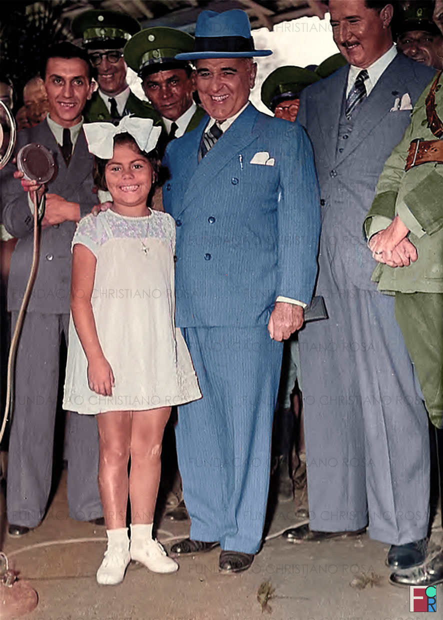 Getúlio Vargas, então Presidente da República, em visita a Piquete em 1939