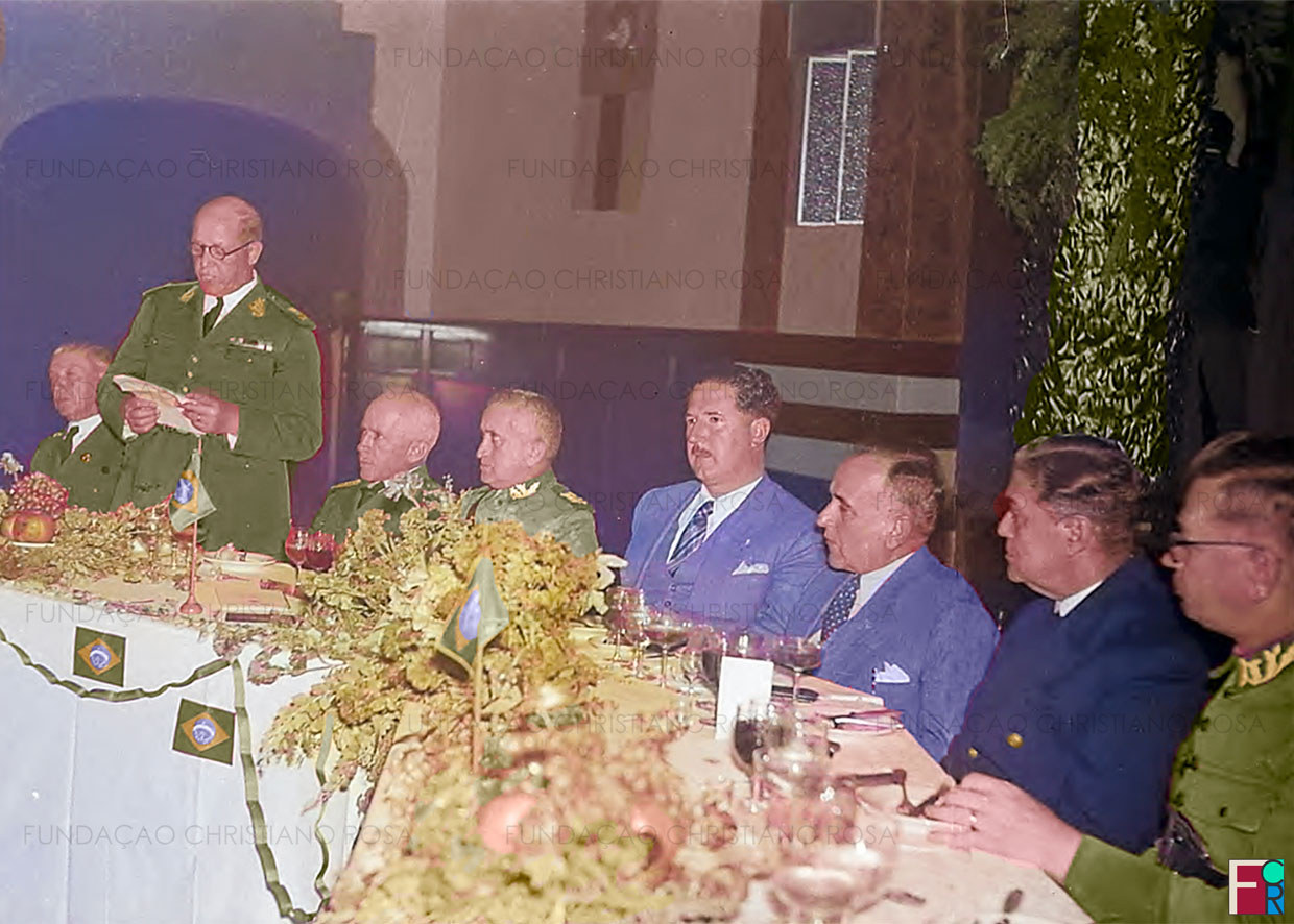 Getúlio Vargas, então Presidente da República, em visita a Piquete em 1939