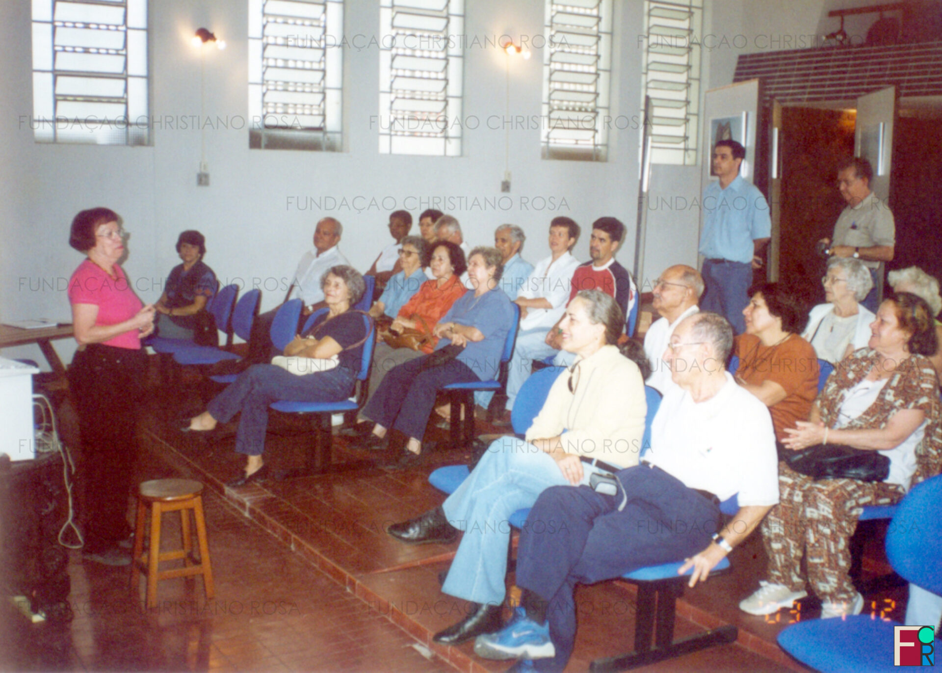 Encontro promovido pela Fundação Christiano Rosa, em Piquete, SP, no Espaço Cultural "Célia Ap. Rosa", para receber membros do Instituto de Estudos Valeparaibanos, o IEV, em 2006.