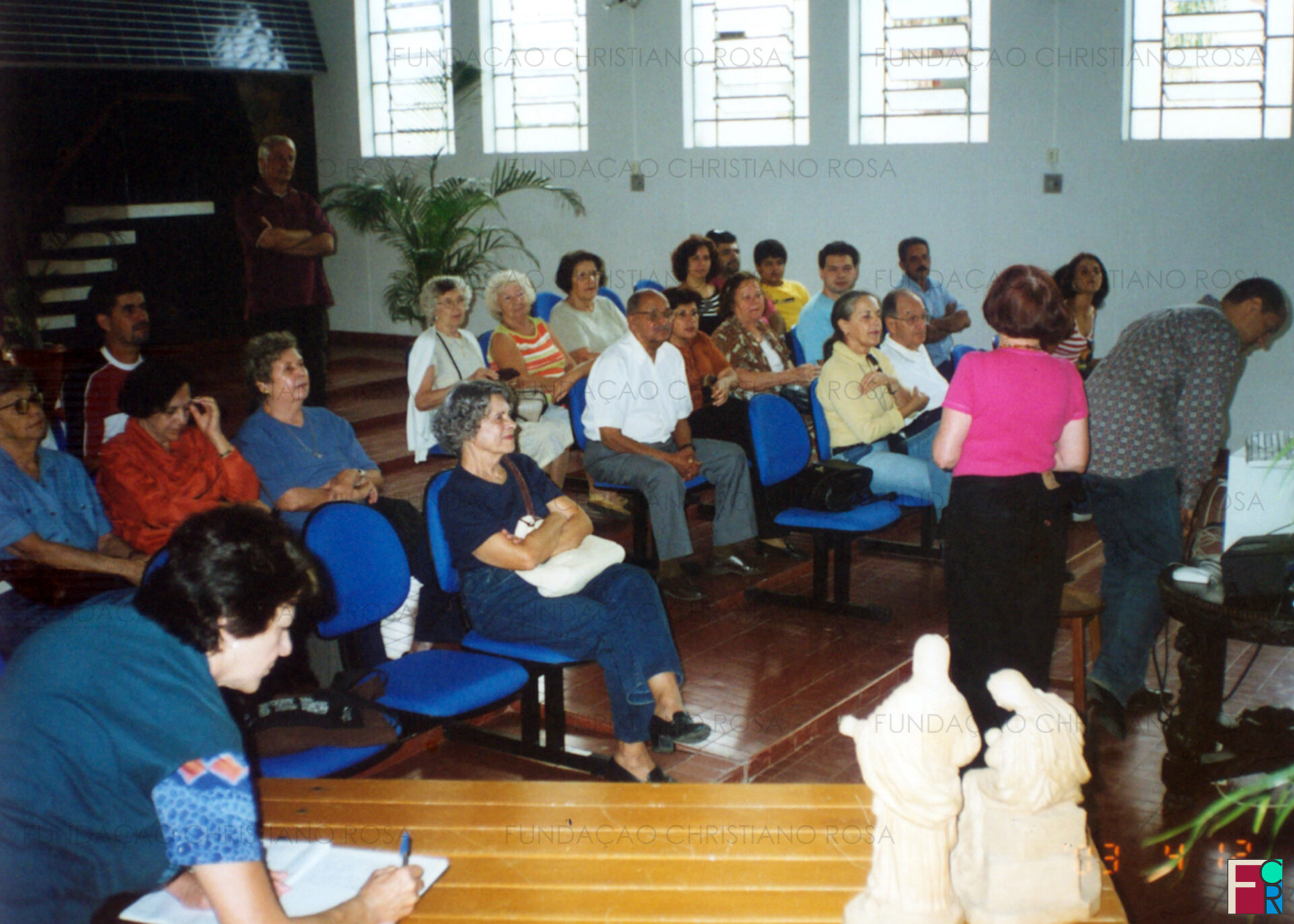 Encontro promovido pela Fundação Christiano Rosa, em Piquete, SP, no Espaço Cultural "Célia Ap. Rosa", para receber membros do Instituto de Estudos Valeparaibanos, o IEV, em 2006.