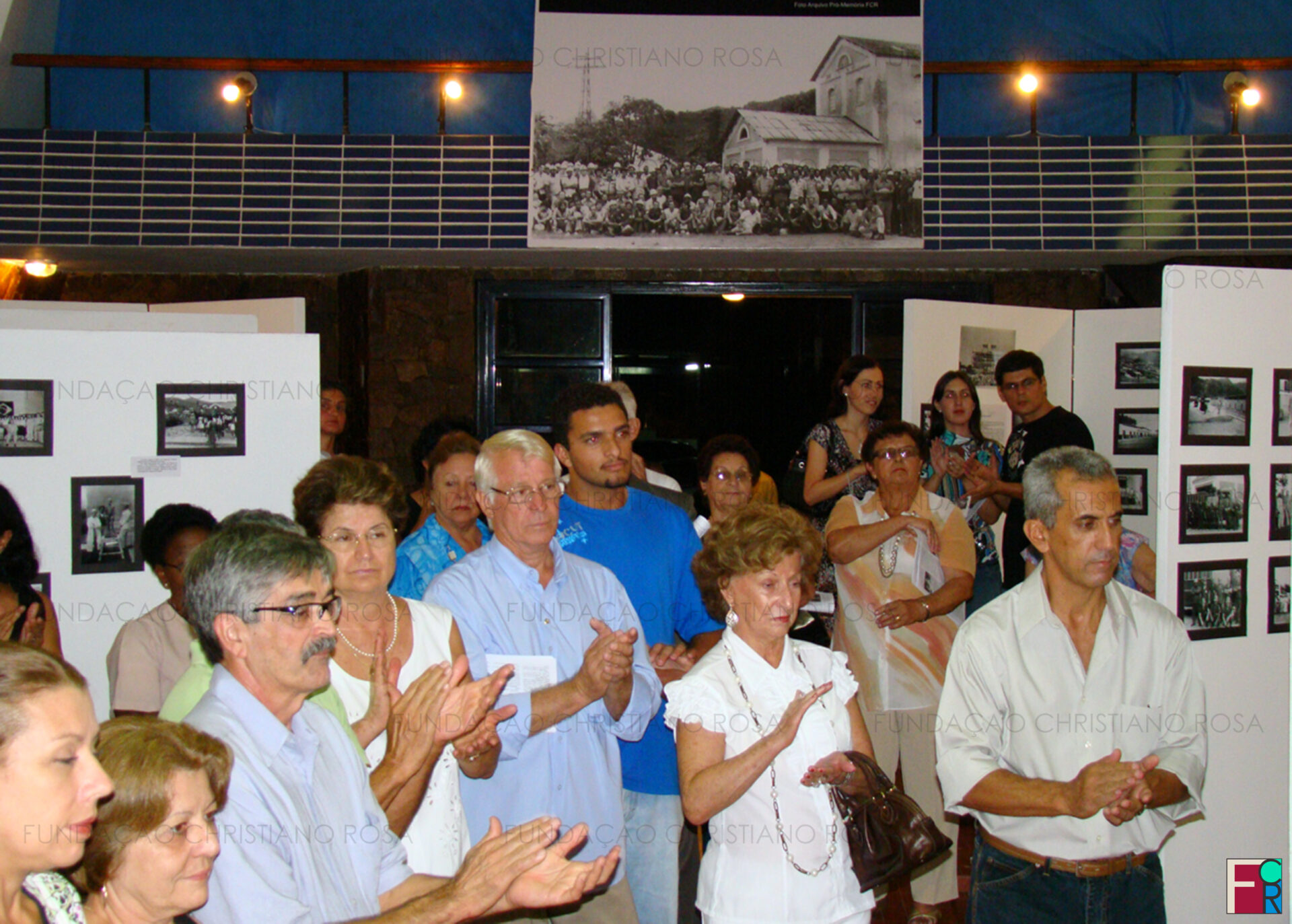 Exposição organizada pela Fundação Christiano Rosa em comemoração ao Centenário da FPV, em Piquete, SP, em março de 2009.