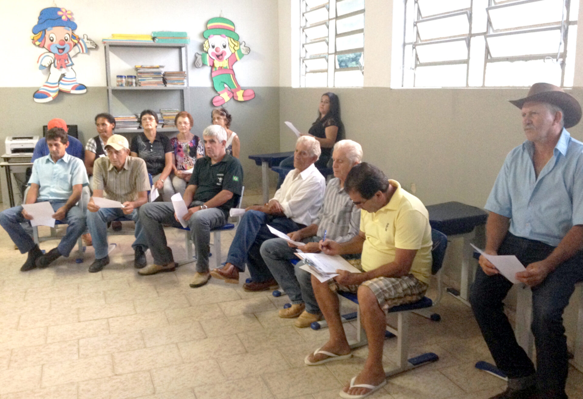 Oficina do Projeto no Bairro dos Marins