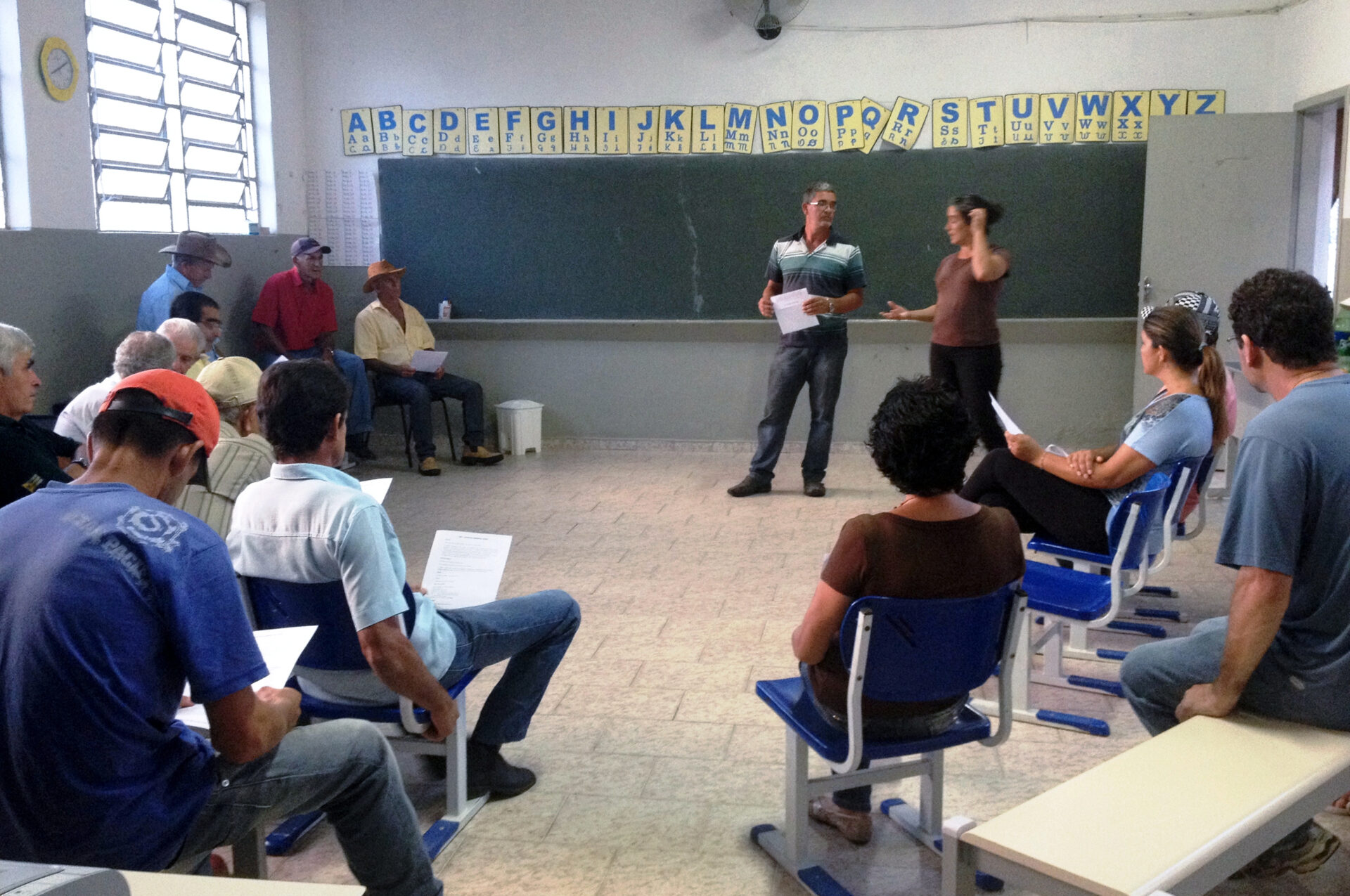 Oficina do Projeto no Bairro dos Marins
