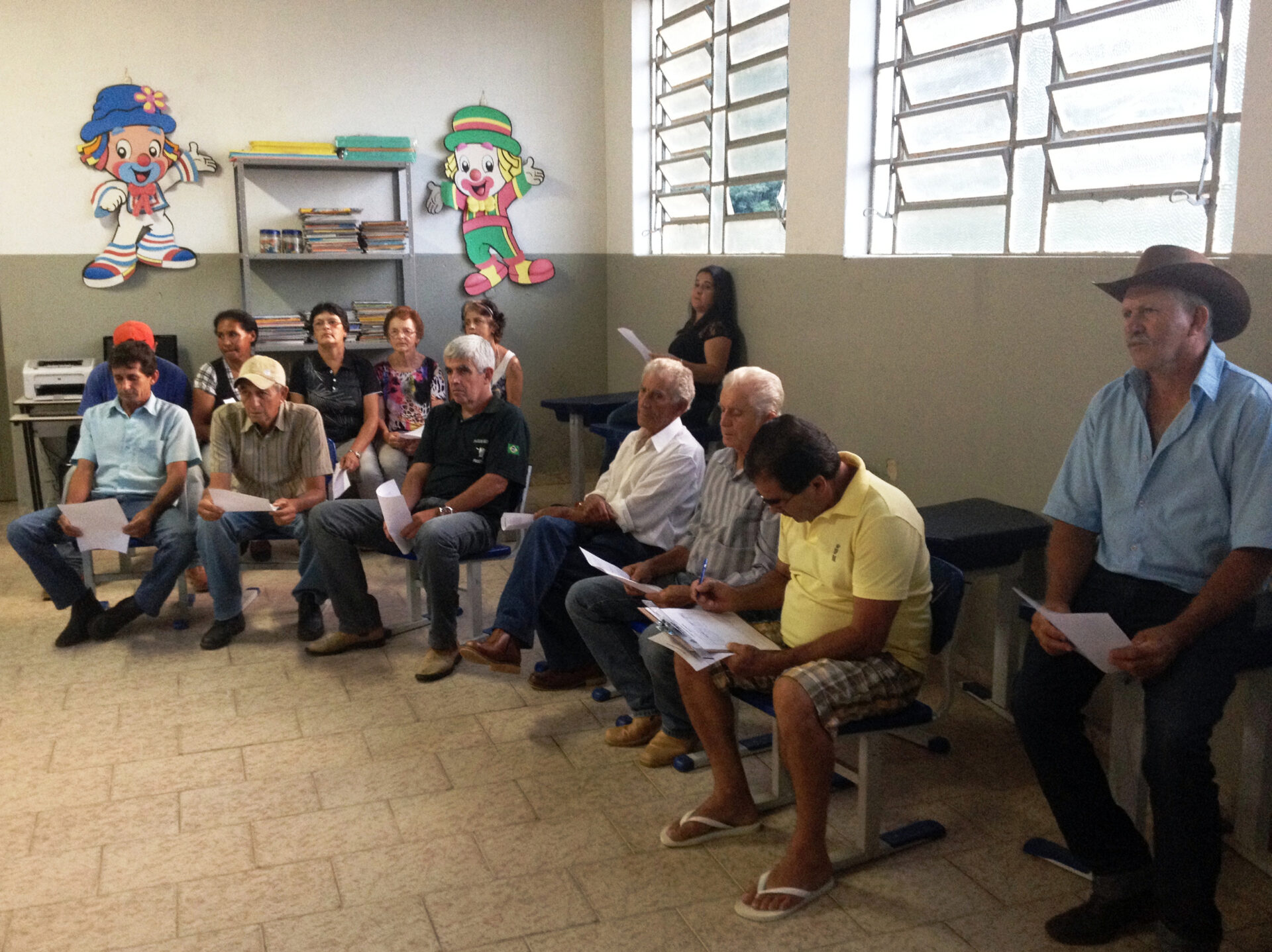 Oficina do Projeto no Bairro dos Marins