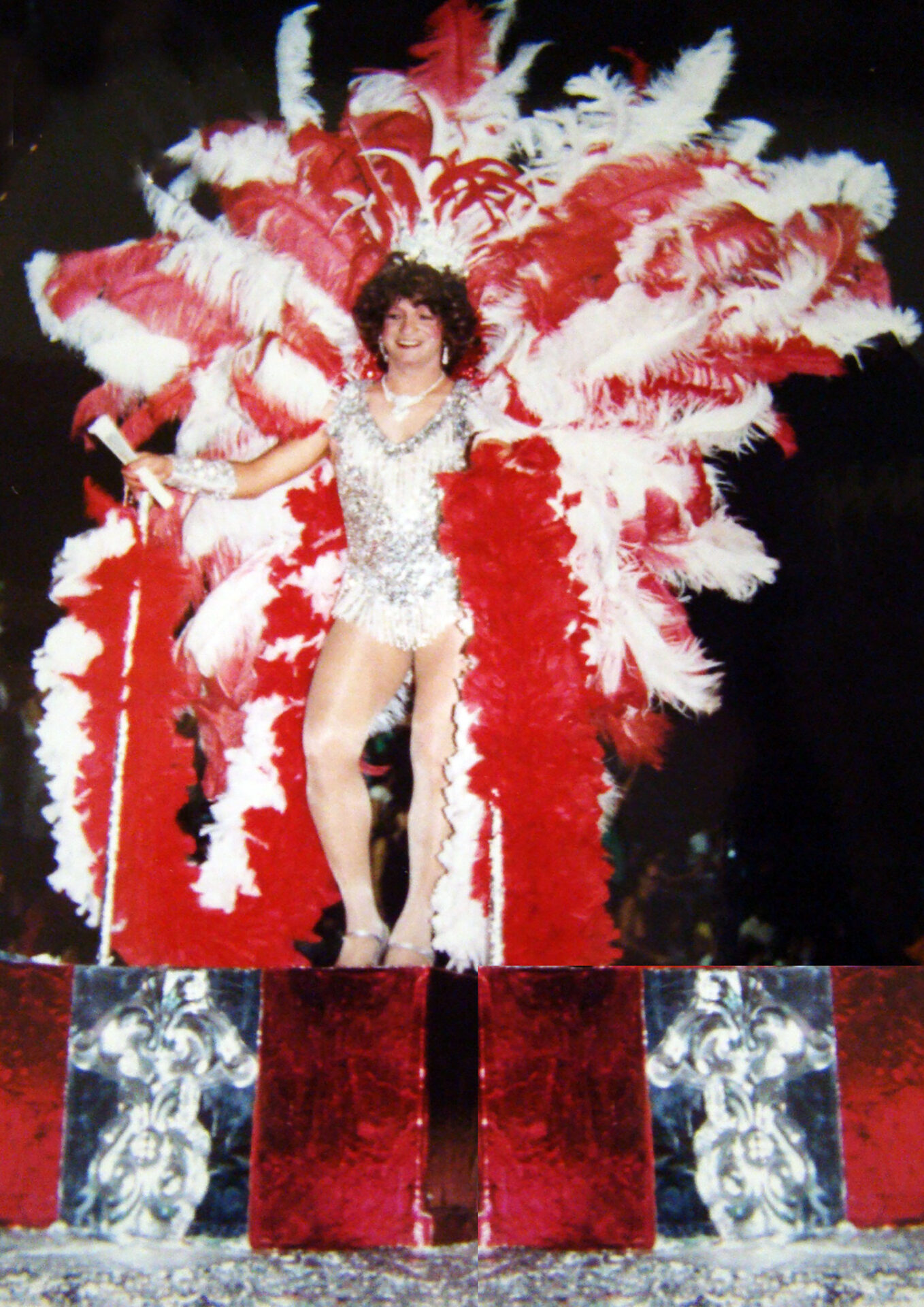 Miguel Magalhão como destaque no Carnaval de Piquete, SP.