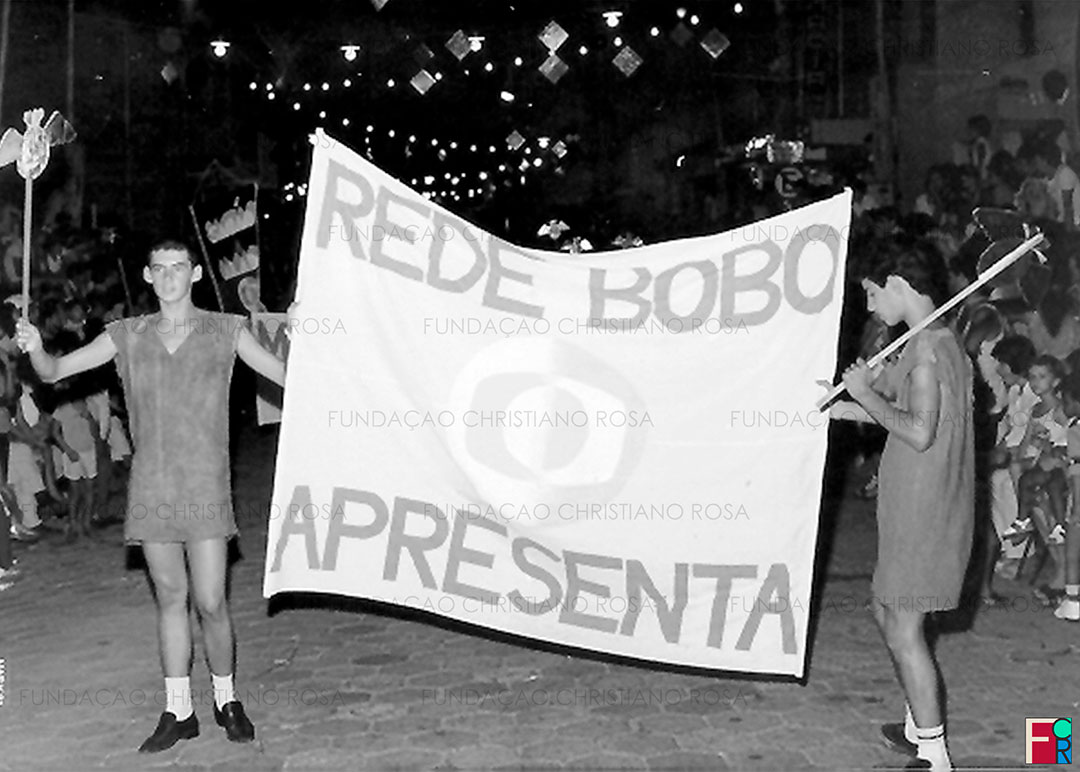 Bloco "Sacão", no Carnaval de Piquete/SP, na década de 1980.